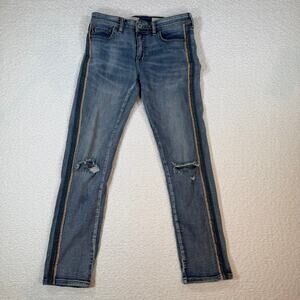 Pilcro and the Letterpress Slim Boyfriend Jeans Womens 25 Anthropologie